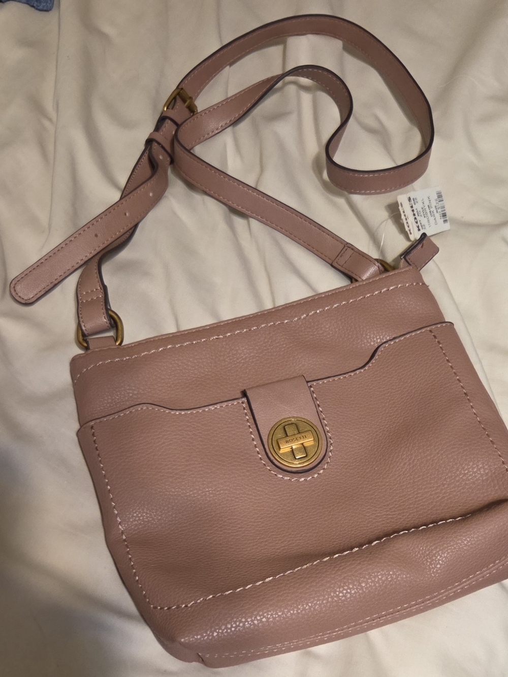 Women’s Dusty Rose Crossbody Bag - Rosetti
